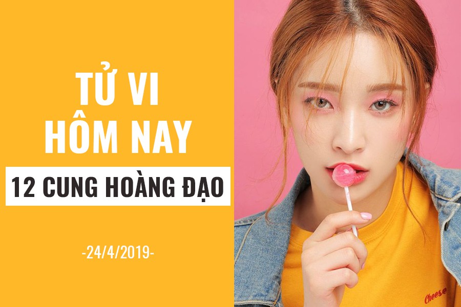 Tử vi hôm nay (24/4/2019) của 12 cung hoàng đạo: Cự Giải đừng khiến đối phương khó xử - Ảnh 1. Tử vi hôm nay (24/4/2019) của 12 cung hoàng đạo: Cự Giải đừng khiến đối phương khó xử - Ảnh 1.