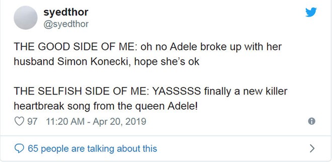 Phản cảm việc fan ăn mừng Adele li hôn - Ảnh 5.