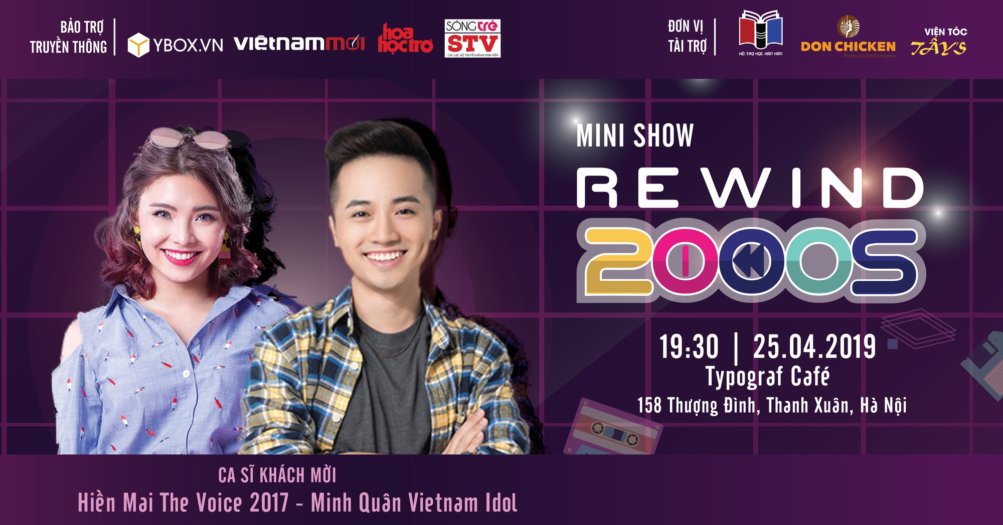 Sinh viên Hà thành háo hức đón chờ sự kiện âm nhạc Rewind 2000s - Ảnh 2. Sinh viên Hà thành háo hức đón chờ sự kiện âm nhạc Rewind 2000s - Ảnh 2.