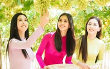 Top 3 Hoa hậu Việt Nam 2018 khám phá nắng gió Ninh Thuận