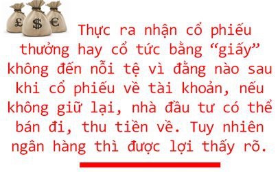 Ngân hàng vào mùa chia cổ tức giấy - Ảnh 2. Ngân hàng vào mùa chia cổ tức giấy - Ảnh 2.