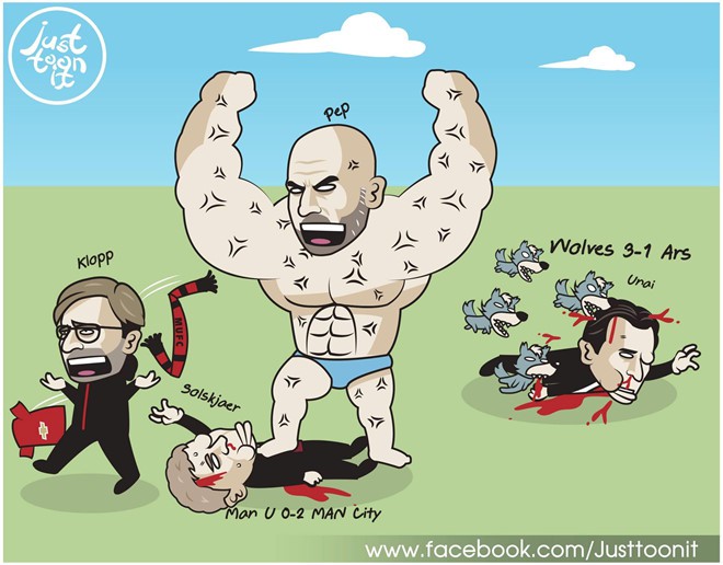Hí họa MU mời Man City vô địch trong sự tức tối của Liverpool - Ảnh 3. Hí họa MU mời Man City vô địch trong sự tức tối của Liverpool - Ảnh 3.