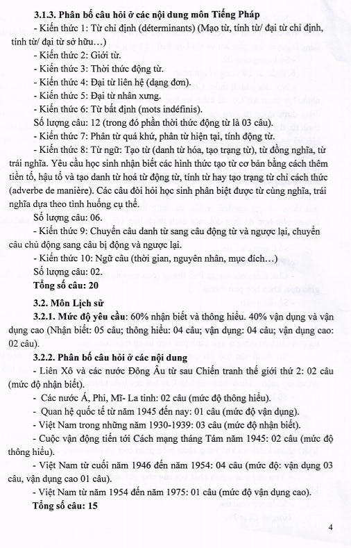 Nghệ An công bố cấu trúc đề thi tuyển sinh vào lớp 10 năm học 2019-2020 - Ảnh 4. Nghệ An công bố cấu trúc đề thi tuyển sinh vào lớp 10 năm học 2019-2020 - Ảnh 4.