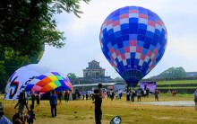 Ngắm khinh khí cầu tuyệt đẹp tại Lễ hội khinh khí cầu quốc tế Huế năm 2019