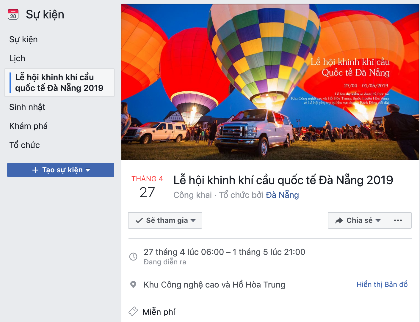 Đà Nẵng bác tin đồn tổ chức Lễ hội khinh khí cầu quốc tế lễ 30/4 và 1/5 - Ảnh 1. Đà Nẵng bác tin đồn tổ chức Lễ hội khinh khí cầu quốc tế lễ 30/4 và 1/5 - Ảnh 1.