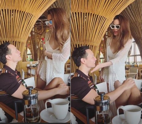 Hồ Ngọc Hà thoải mái ôm hôn Kim Lý khi đi cạnh con trai Subeo trong kì nghỉ lễ 30/4 - Ảnh 4. Hồ Ngọc Hà thoải mái ôm hôn Kim Lý khi đi cạnh con trai Subeo trong kì nghỉ lễ 30/4 - Ảnh 4.