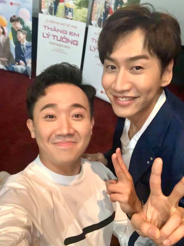 Trấn Thành phấn khích khi hội ngộ Running Man Hàn Quốc Lee Kwang Soo tại Việt Nam - Ảnh 6. Trấn Thành phấn khích khi hội ngộ Running Man Hàn Quốc Lee Kwang Soo tại Việt Nam - Ảnh 6.