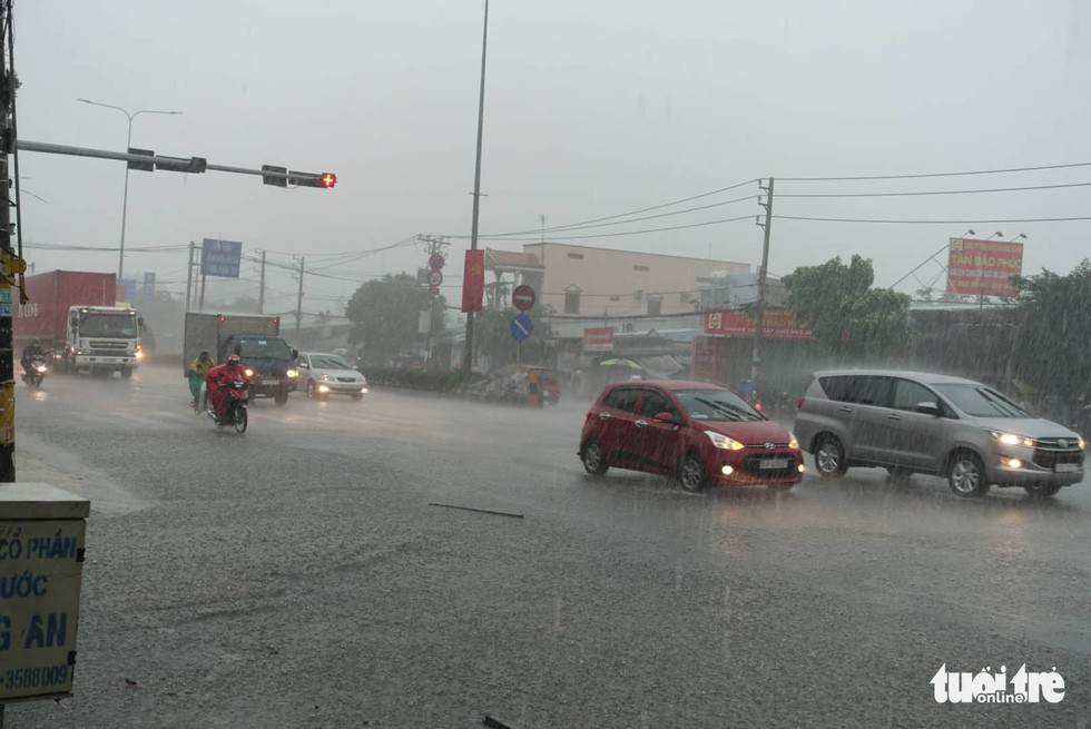 Mưa lớn tại nhiều quận huyện, giải nhiệt cho TP HCM ngày nghỉ lễ - Ảnh 13. Mưa lớn tại nhiều quận huyện, giải nhiệt cho TP HCM ngày nghỉ lễ - Ảnh 13.
