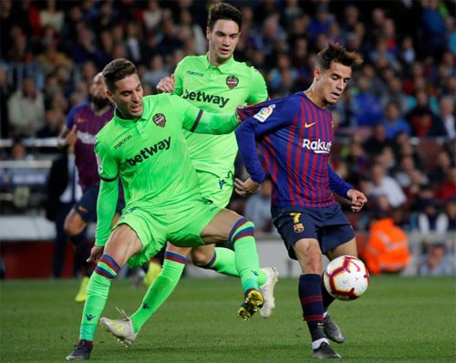 Messi ghi bàn giúp Barca vô địch sớm ba vòng - Ảnh 1. Messi ghi bàn giúp Barca vô địch sớm ba vòng - Ảnh 1.