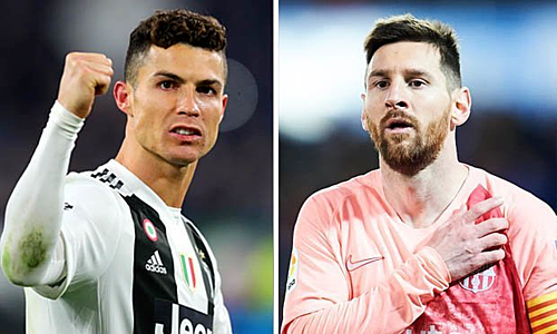 Ronaldo chạm mốc ghi 600 bàn trước Messi - Ảnh 1. Ronaldo chạm mốc ghi 600 bàn trước Messi - Ảnh 1.