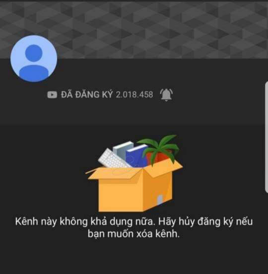 Kênh YouTube kiếm 20.000 đôla của Khá bảnh chính thức bị xóa - Ảnh 1. Kênh YouTube kiếm 20.000 đôla của Khá bảnh chính thức bị xóa - Ảnh 1.