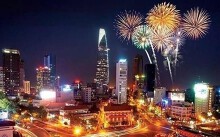 Tối nay, đến đâu xem bắn pháo hoa ở TP.HCM?
