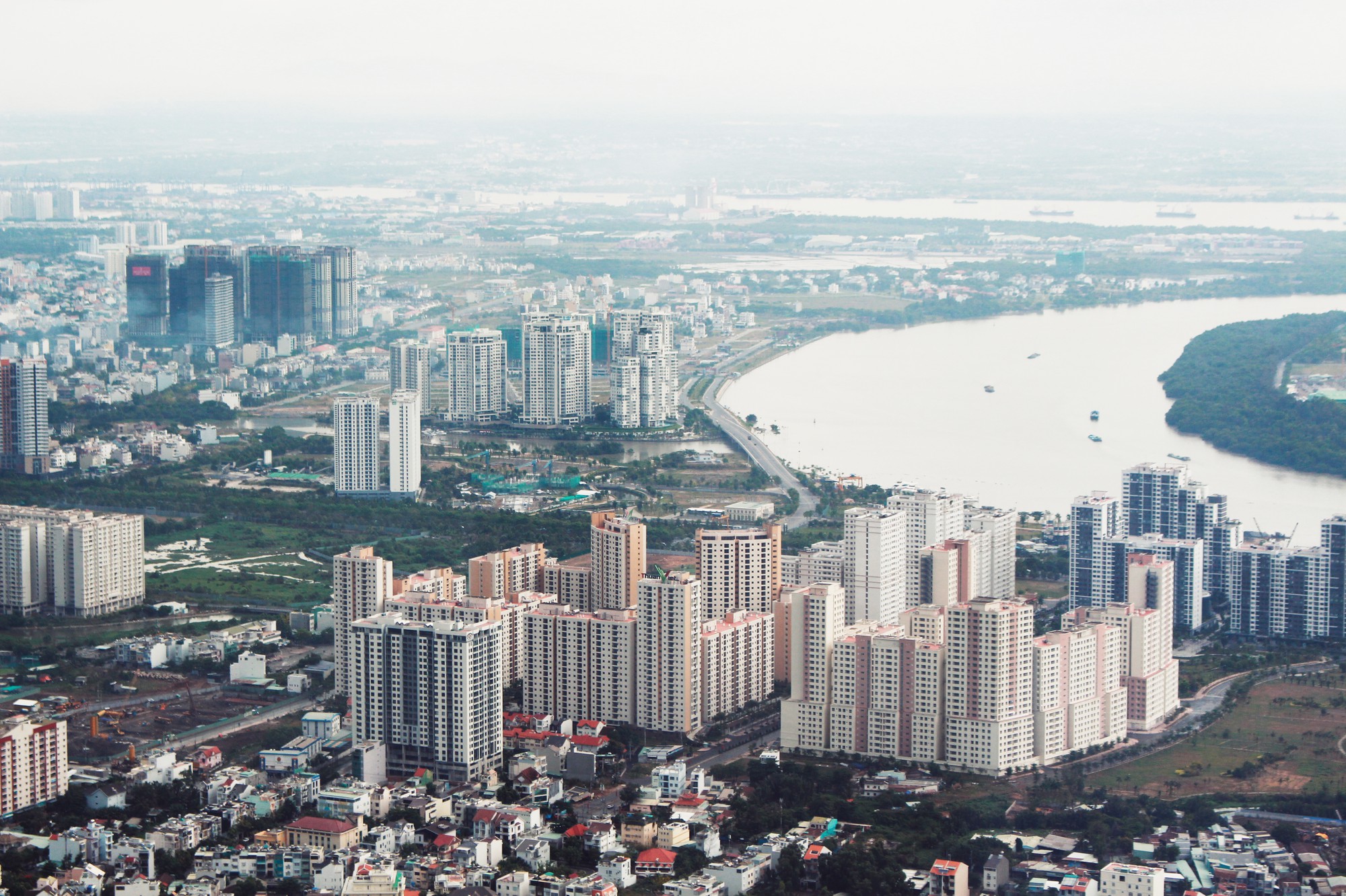4 hướng Sài Gòn nhìn từ đỉnh Landmark 81 - toà nhà cao nhất Việt Nam - Ảnh 7. 4 hướng Sài Gòn nhìn từ đỉnh Landmark 81 - toà nhà cao nhất Việt Nam - Ảnh 7.