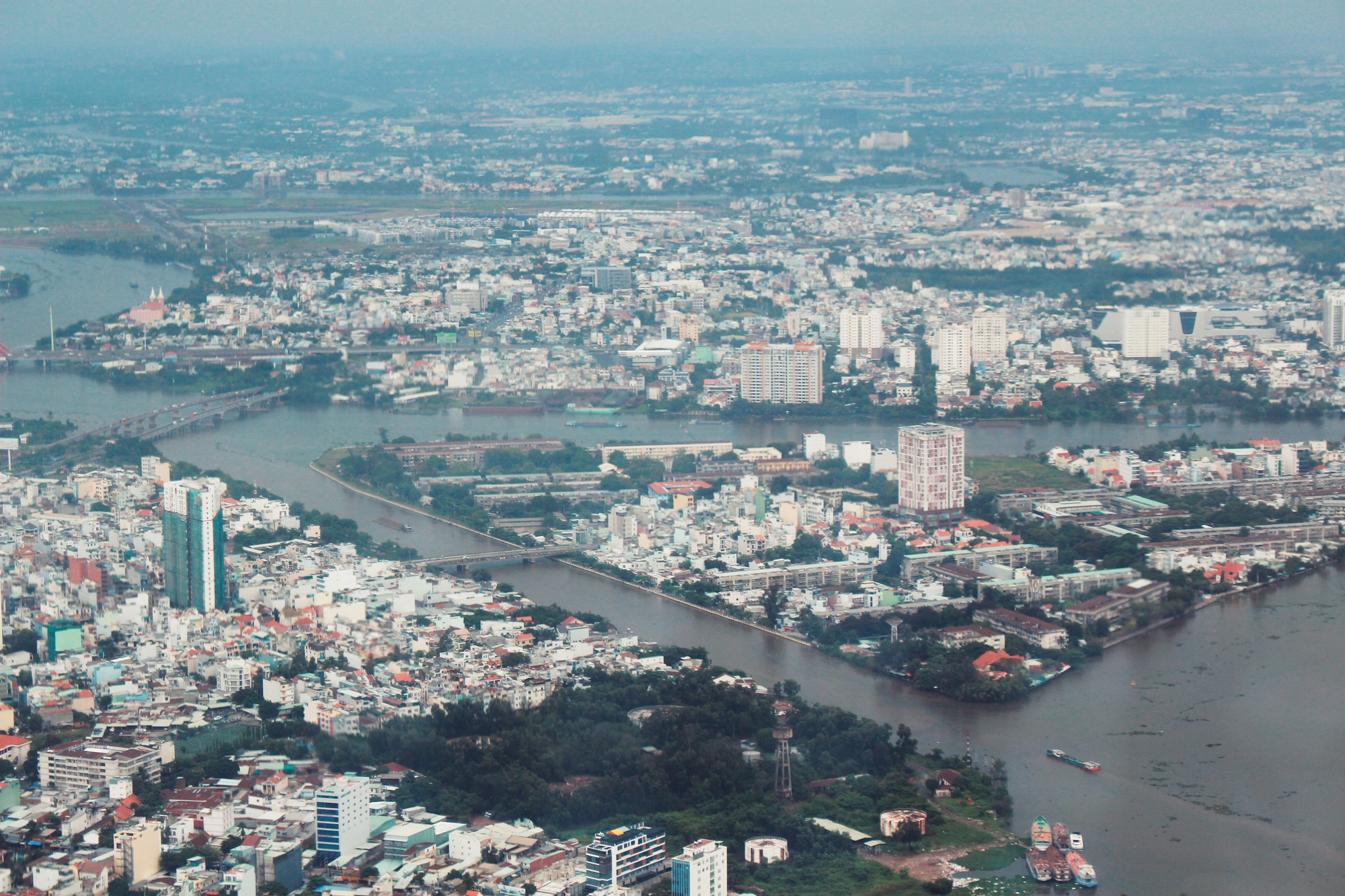 4 hướng Sài Gòn nhìn từ đỉnh Landmark 81 - toà nhà cao nhất Việt Nam - Ảnh 17. 4 hướng Sài Gòn nhìn từ đỉnh Landmark 81 - toà nhà cao nhất Việt Nam - Ảnh 17.
