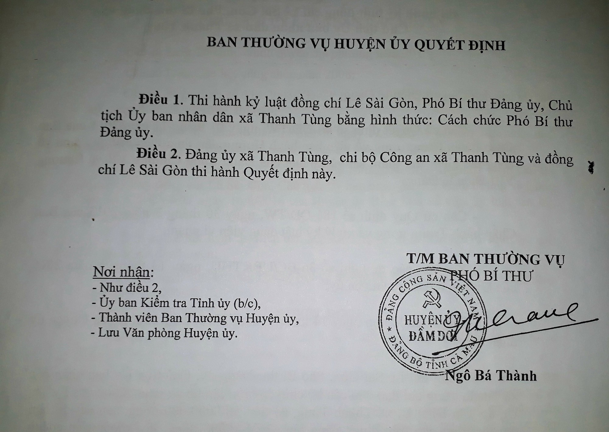 Cà Mau: Cần làm rõ việc bầu cử Chủ tịch MTTQ xã có vi phạm luật Công chức? - Ảnh 2. Cà Mau: Cần làm rõ việc bầu cử Chủ tịch MTTQ xã có vi phạm luật Công chức? - Ảnh 2.