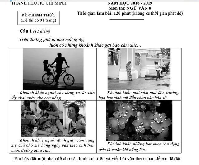 Những đề Văn lạ và chất của TP HCM - Ảnh 6. Những đề Văn lạ và chất của TP HCM - Ảnh 6.
