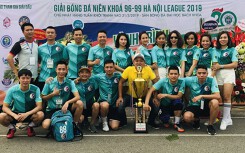 Khai mạc giải bóng đá 96-99 Hà Nội League 2019: Kết nối và phát triển