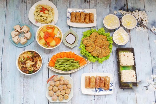 Gợi ý những món chay hoàn hảo cho mâm cỗ cúng Thanh minh - Ảnh 1. Gợi ý những món chay hoàn hảo cho mâm cỗ cúng Thanh minh - Ảnh 1.