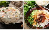Tối nay ăn gì: Trổ tài nấu bún thịt nướng, salad Nga chiêu đãi cả nhà tối đầu tuần