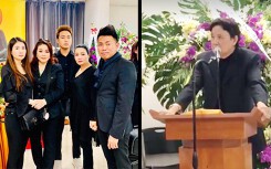 NSƯT Bảo Quốc và nghệ sĩ hải ngoại nghẹn ngào đến viếng diễn viên Anh Vũ