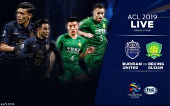 Kênh xem trực tiếp bóng đá Buriram vs Beijing Guoan: vòng bảng AFC Champions League