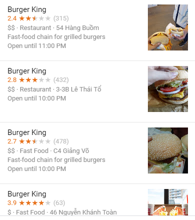 Sau xung đột Khoa Pug và Aroma, đến lượt Burger King hứng cơn thịnh nộ ‘chấm 1 sao’ của khách vì quảng cáo ăn bánh burger bằng đũa - Ảnh 2. Sau xung đột Khoa Pug và Aroma, đến lượt Burger King hứng cơn thịnh nộ ‘chấm 1 sao’ của khách vì quảng cáo ăn bánh burger bằng đũa - Ảnh 2.