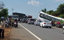 Côn đồ chặn xe chém người ở Di Linh: Truy bắt các nghi can đang lẩn trốn