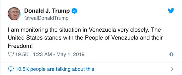Đảo chính ở Venezuela, Mỹ nói Nga ngăn Maduro rời đất nước đến Cuba  - Ảnh 4.