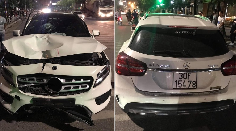 Tài xế Mercedes tông chết 2 phụ nữ ở Hà Nội: Một nạn nhân là giáo viên tiểu học - Ảnh 1.