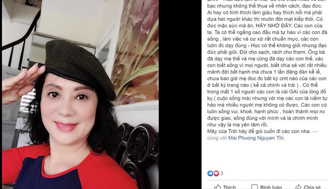NSƯT Hương Dung bức xúc vì con trai Hà Duy bị đồn lộ clip nóng - Ảnh 1. NSƯT Hương Dung bức xúc vì con trai Hà Duy bị đồn lộ clip nóng - Ảnh 1.