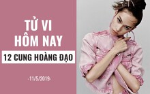 Tử vi hôm nay (11/5/2019) của 12 cung hoàng đạo: Sự nghiệp của Xử Nữ có dấu hiệu tụt dốc