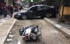 Xác định danh tính nữ tài xế lùi xe Camry cán chết người ở Hà Nội