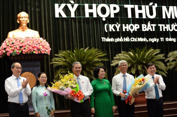 Ông Võ Văn Hoan và ông Ngô Minh Châu làm phó chủ tịch UBND TP HCM - Ảnh 1. Ông Võ Văn Hoan và ông Ngô Minh Châu làm phó chủ tịch UBND TP HCM - Ảnh 1.
