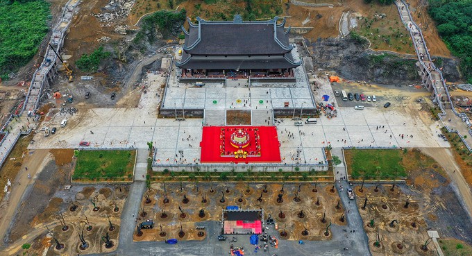Chùa Tam Chúc sẵn sàng cho đại lễ Phật đản - Ảnh 8. Chùa Tam Chúc sẵn sàng cho đại lễ Phật đản - Ảnh 8.