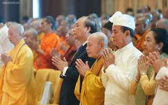 Thủ tướng Nguyễn Xuân Phúc dự khai mạc Đại lễ Phật đản Liên hợp quốc tại chùa Tam Chúc
