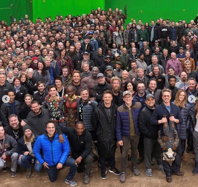 10 ảnh hậu trường Avengers: Endgame ấn tượng nhất - Ảnh 8.