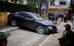 Lái xe Camry lùi chết người ở Hà Nội là một Đại tá Công an