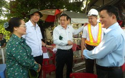 Tân Chủ tịch HĐND TP HCM kiểm tra dự án chống ngập 10.000 tỉ đồng