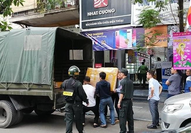 Nhật Cường Mobile bị Bộ Công an khám xét: Thành ủy Hà Nội thông tin chính thức - Ảnh 1. Nhật Cường Mobile bị Bộ Công an khám xét: Thành ủy Hà Nội thông tin chính thức - Ảnh 1.