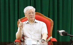 Tổng Bí thư, Chủ tịch nước Nguyễn Phú Trọng chủ trì họp lãnh đạo chủ chốt