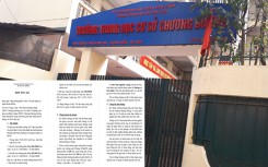 Sau khi bị tố lạm thu, hiệu trưởng trường THCS Chương Dương trả lại tiền thu sai cho phụ huynh
