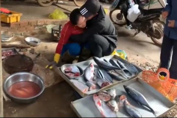 Clip chàng trai Đắk Lắk gặp mẹ bán cá sau 3 năm đi Nhật hút triệu view - Ảnh 1. Clip chàng trai Đắk Lắk gặp mẹ bán cá sau 3 năm đi Nhật hút triệu view - Ảnh 1.