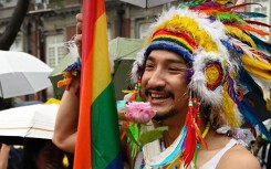 Khoảnh khắc 'vỡ òa' của cộng đồng LGBT ở Đài Loan (Trung Quốc) khi hôn nhân đồng giới được công nhận