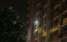 Cháy chung cư trong đêm, hàng trăm người tháo chạy