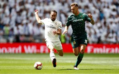 Thua trắng hai bàn trước Betis trên sân nhà, Real Madrid cán đích La Liga ở vị trí thứ ba