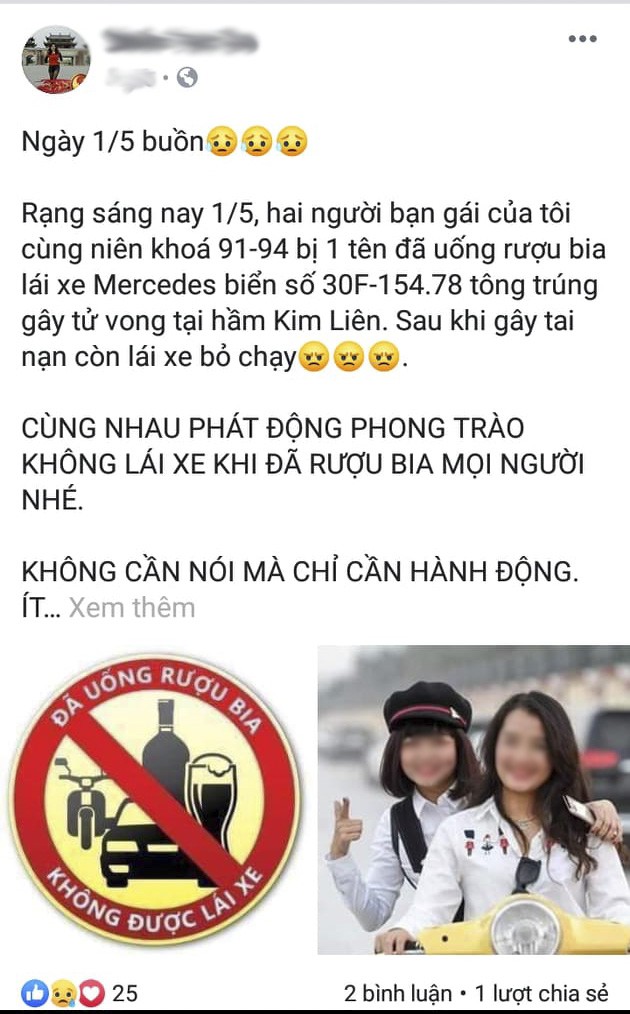 Thông điệp ý nghĩa được dân mạng lan truyền sau vụ tai nạn thương tâm ở hầm Kim Liên - Ảnh 5.