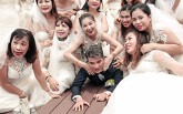 Đàm Vĩnh Hưng chụp ảnh cưới với 50 cô dâu trên boong tàu hạng sang