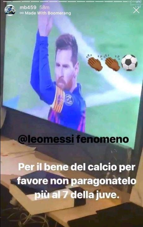 Balotelli chế nhạo Ronaldo trong ngày Messi rực sáng - Ảnh 1. Balotelli chế nhạo Ronaldo trong ngày Messi rực sáng - Ảnh 1.