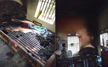 Bắt người phụ nữ tẩm xăng đốt mẹ già ở Hà Nam