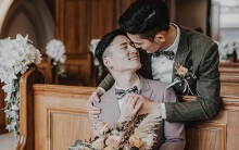Rò rỉ bộ ảnh cưới lãng mạn của cặp đôi đồng tính nổi tiếng nhất Đài Loan (Trung Quốc)
